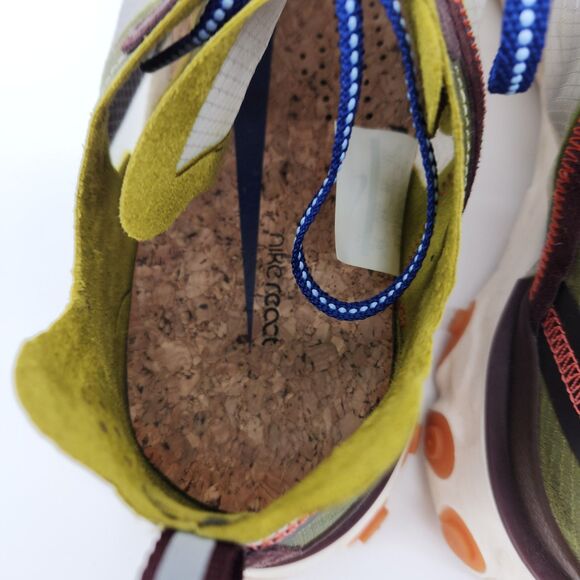 Nike React Element 87 Shoes Men Size 11 Moss AQ1090-300 - Picture 9 of 11